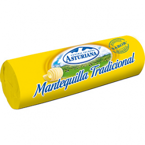 ASTURIANA mantequilla rulo 250 grs